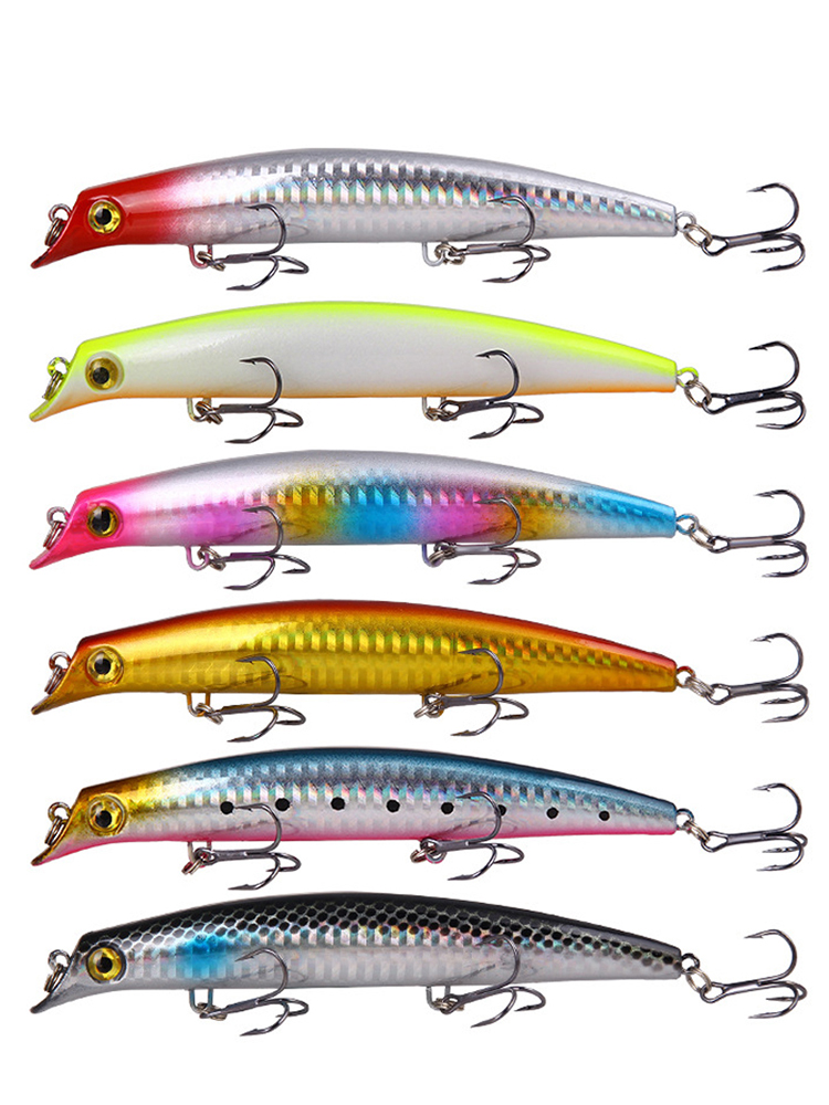 Fishing Lure Popper - 6 pçs crankbaits iscas de pesca