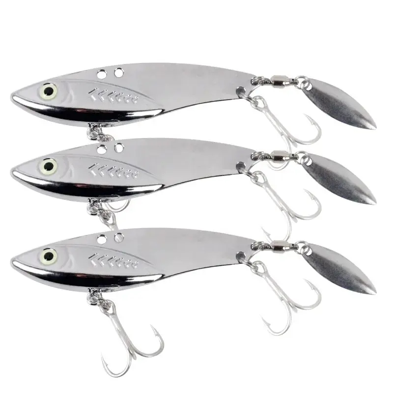 Fishing Lure Blade Bait - Isca VIB de Metal em Liga