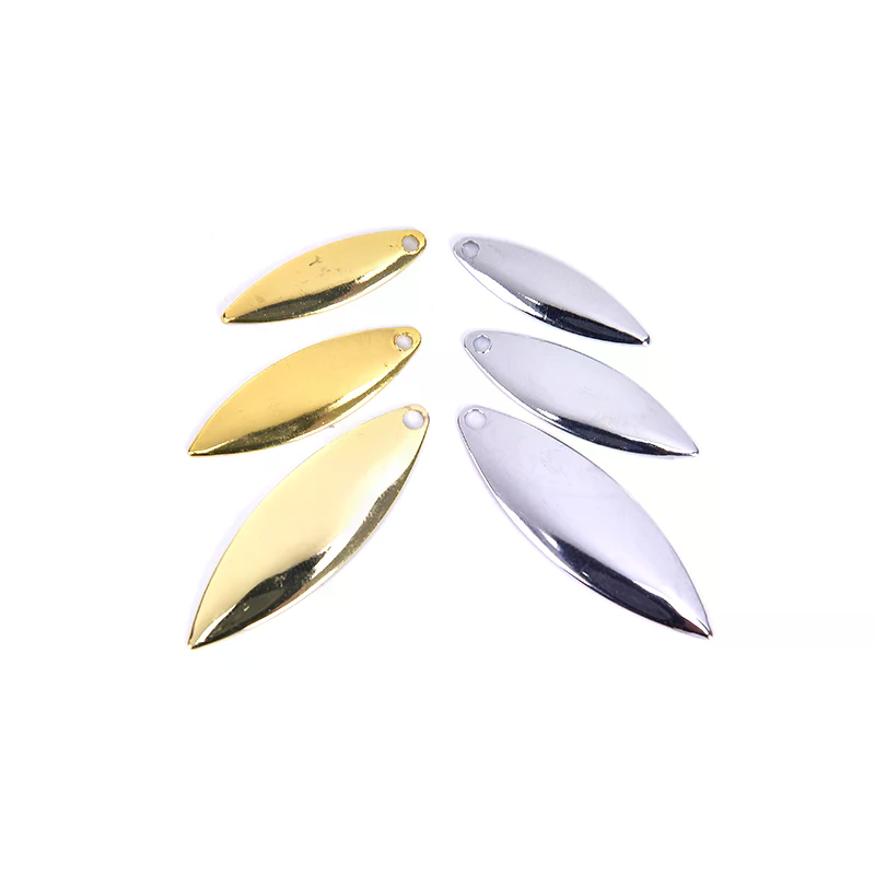 Fishing Lure Blade Bait - 50 Peças de Lâminas de Spinner