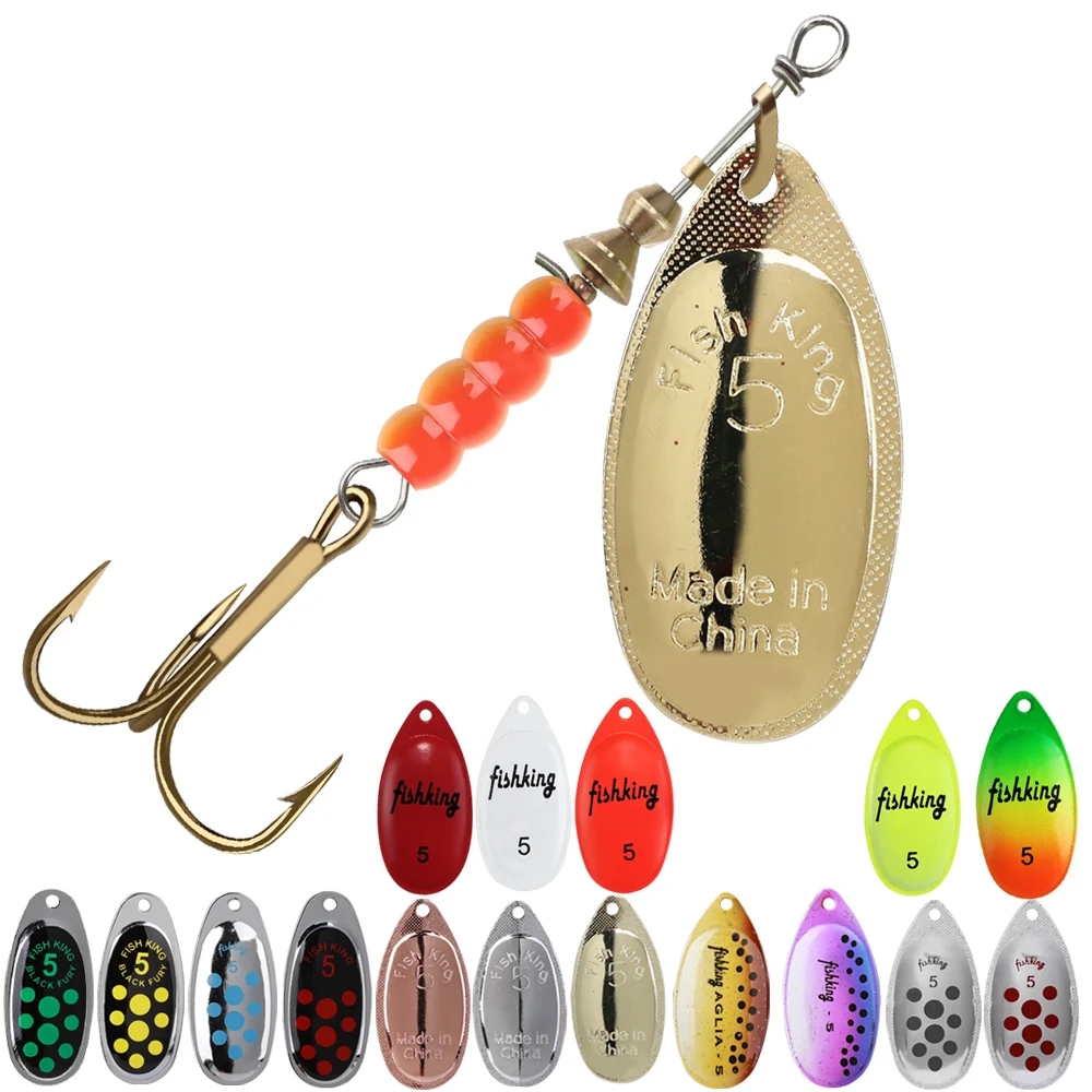 Colher de metal giratória isca - Fishing Lure Crankbait avaliação e preço