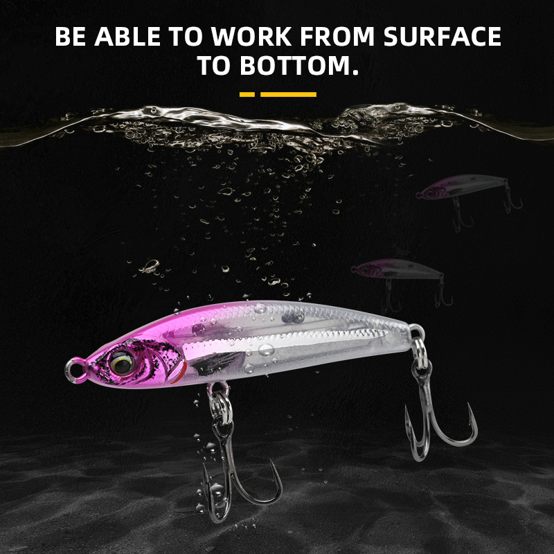 Blux exile 50 afundando lápis  - Fishing Lure Topwater avaliação e preço