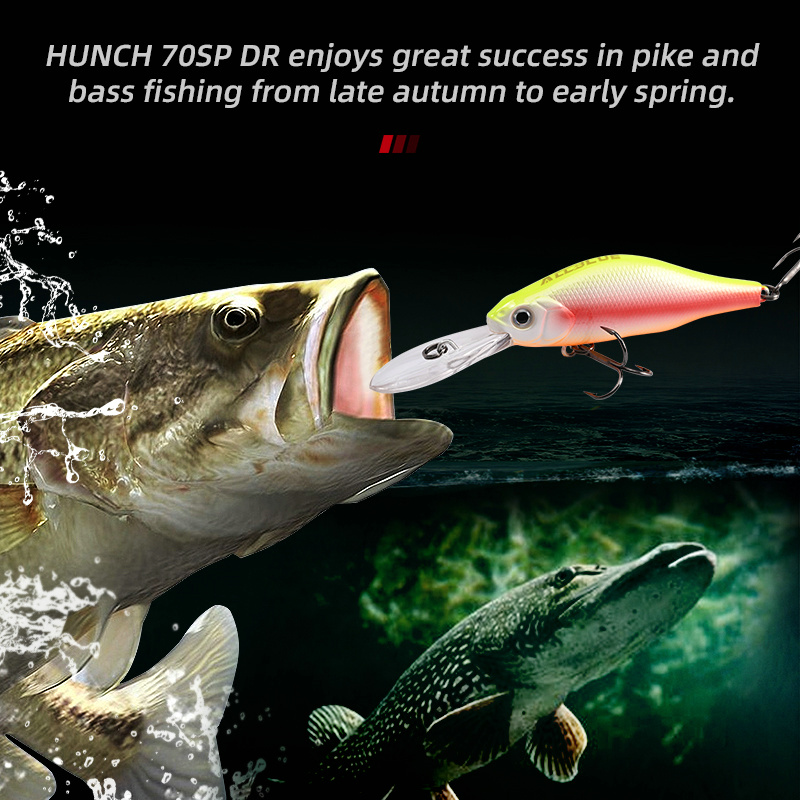 Allblue hunch 70sp dr isca de  - Fishing Lure Swimbait avaliação e preço