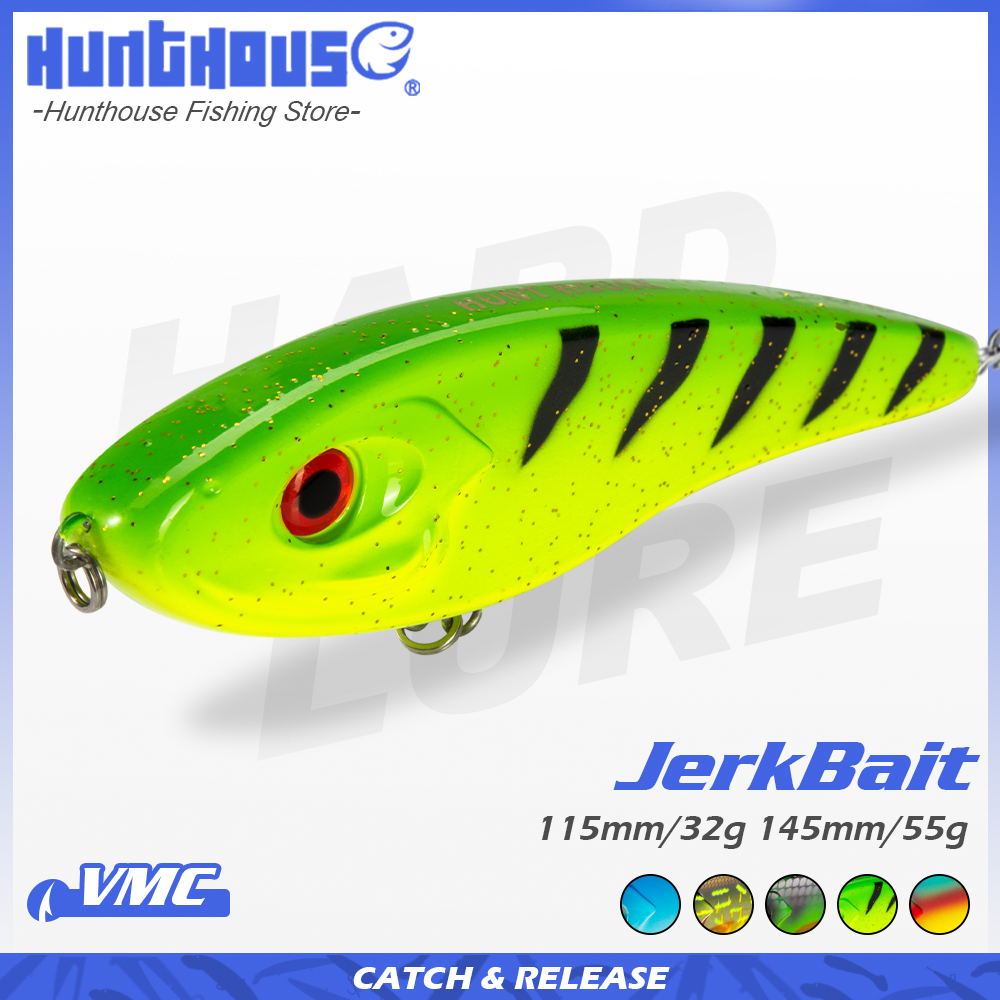 Isca Artificial Hunthouse Jerk - Fishing Lure Jerkbait avaliação e preço