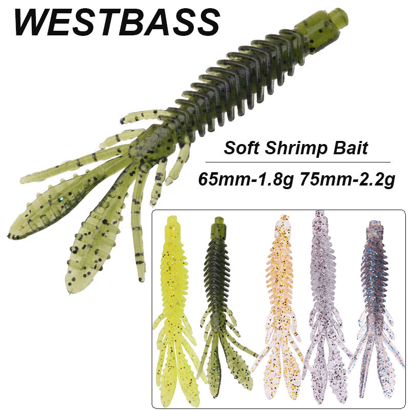 Westbass 5 pçs iscas de larva  - Fishing Lure Swimbait avaliação e preço