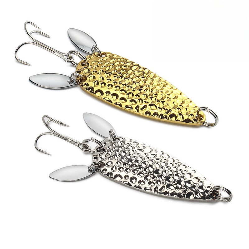 1 pçs colher de metal spinnerb - Fishing Lure Swimbait avaliação e preço
