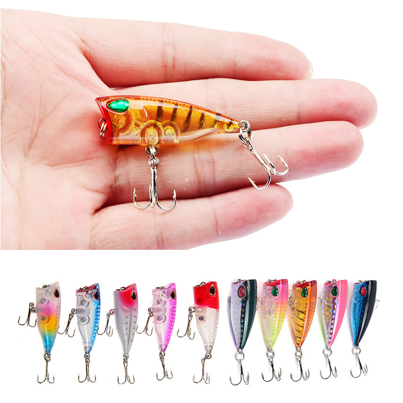 Yucong 1pc mini popper isca de - Fishing Lure Crankbait avaliação e preço